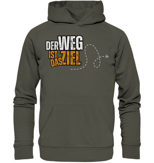 Der Weg - Organic Basic Hoodie