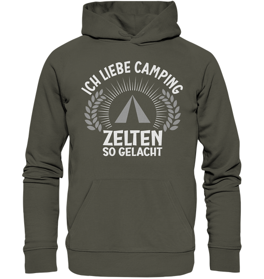 Zelten so gelacht - Organic Basic Hoodie