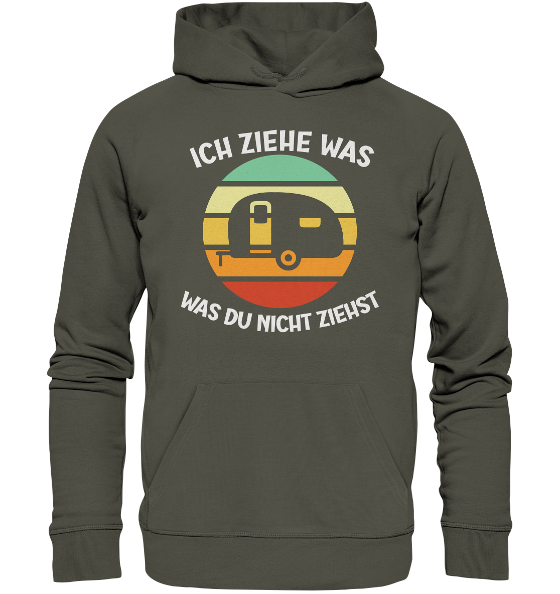 Ich ziehe was farbig - Organic Basic Hoodie