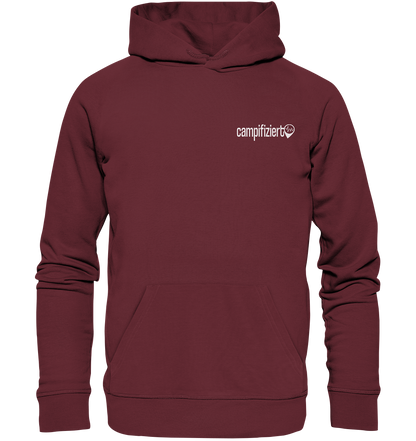 Der Weg ist das Ziel Backprint - Organic Basic Hoodie