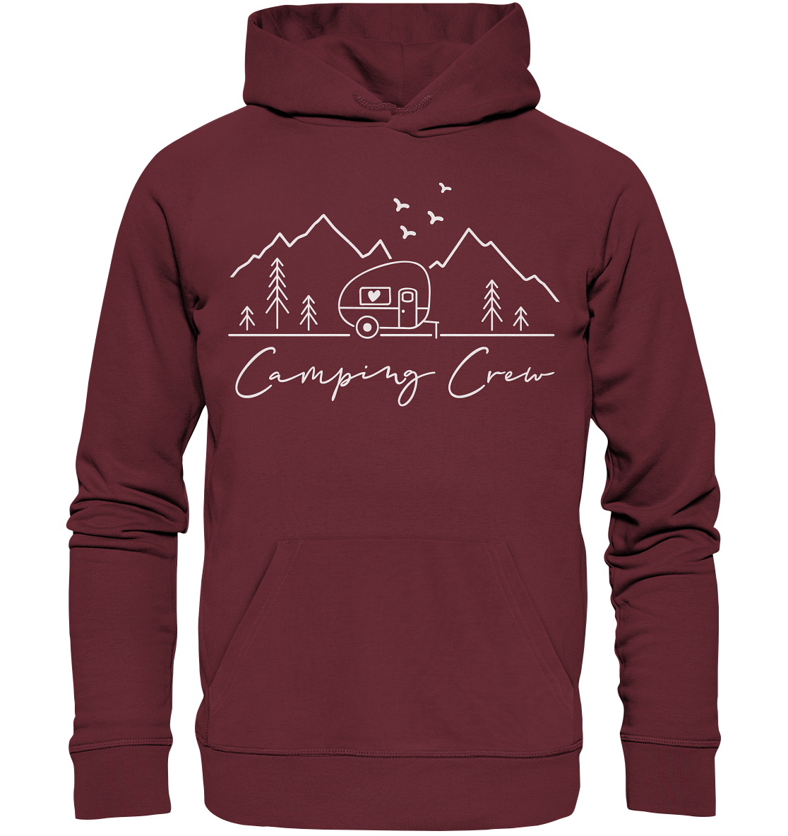 Camping Crew WoWa - Organic Basic Hoodie