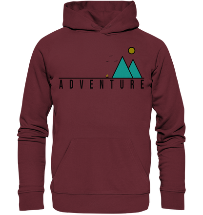 Adventure - Organic Basic Hoodie