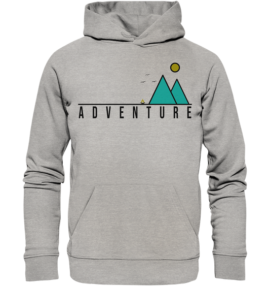 Adventure - Organic Basic Hoodie