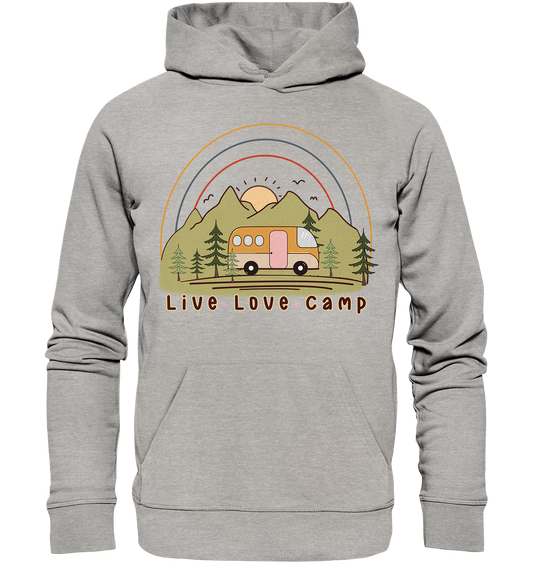 Live - Love - Camp - Organic Basic Hoodie