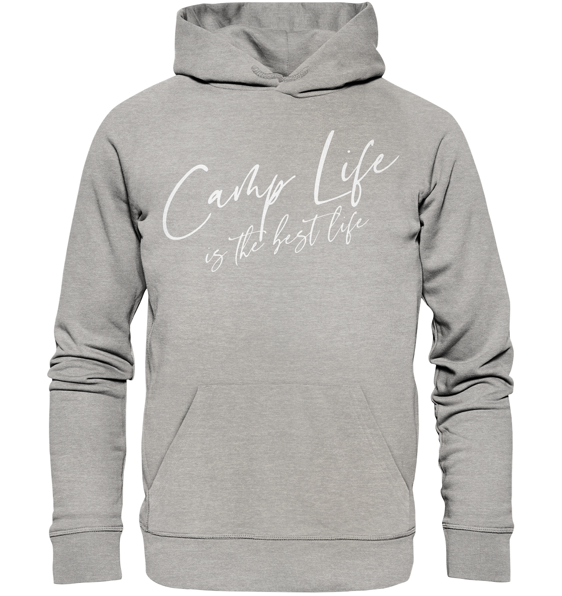 Camp life is the best life - Organic Basic Hoodie