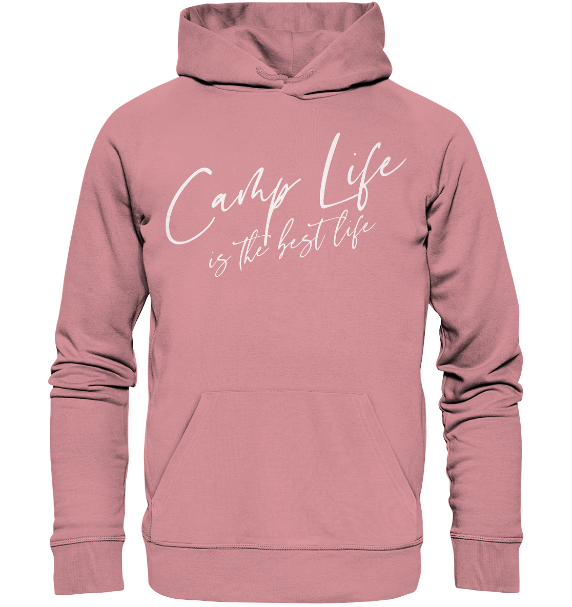 Camp life is the best life - Organic Basic Hoodie