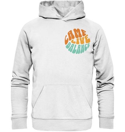 Camp Life Balance Kreis - Organic Basic Hoodie