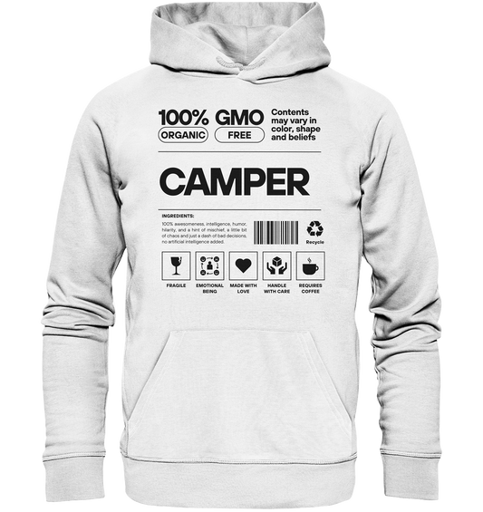 Camper Inhalt - Organic Basic Hoodie