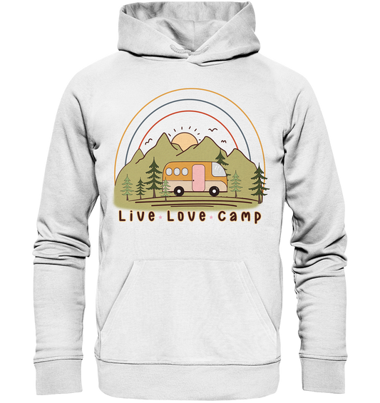 Live - Love - Camp - Organic Basic Hoodie