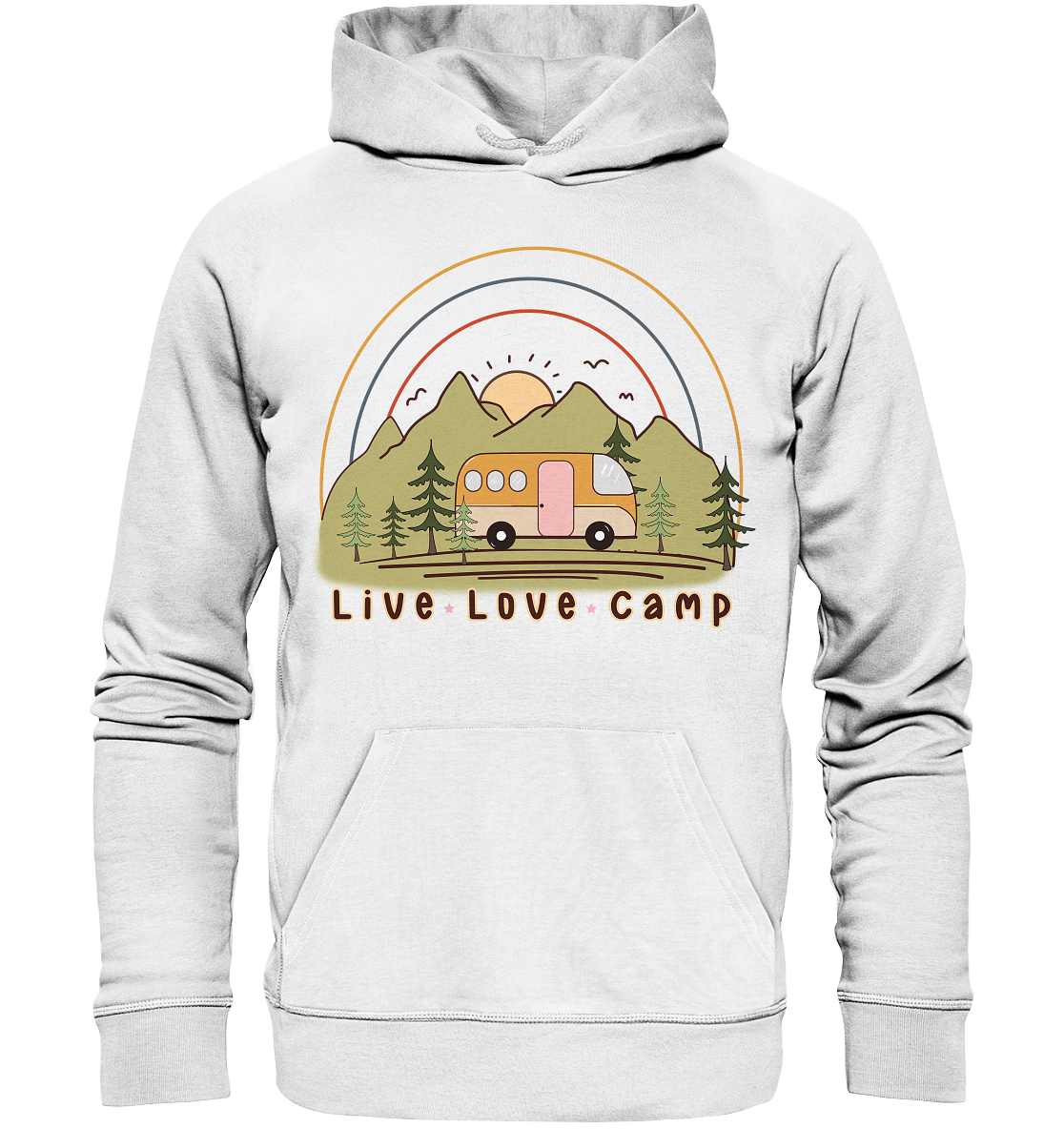 Live - Love - Camp - Organic Basic Hoodie