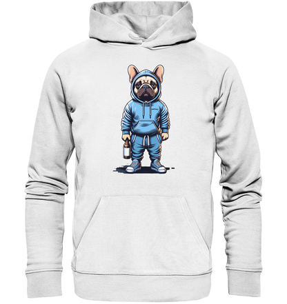 Camping Bulldogge - Organic Basic Hoodie