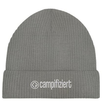 campifiziert® Logo gestickt - Organic Fisherman Beanie