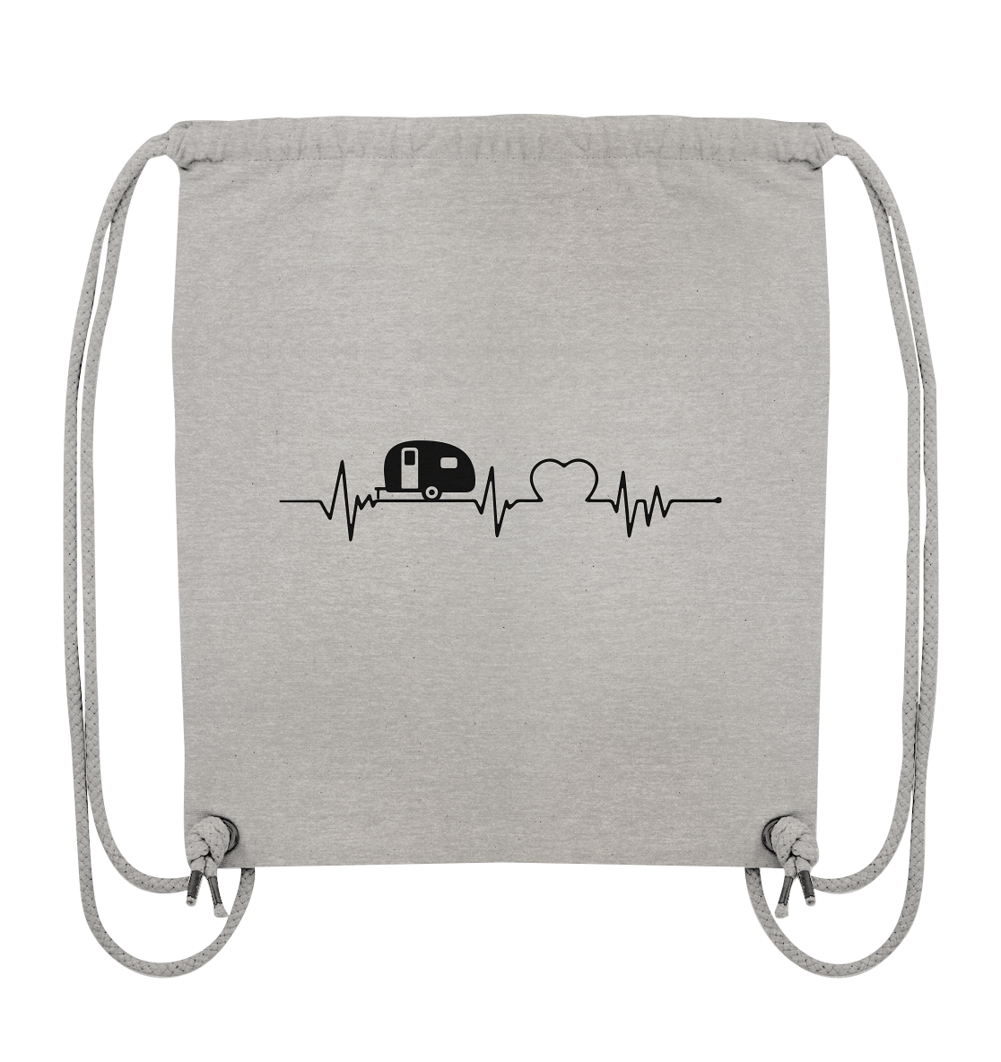 WoWa Herzschlag - Organic Gym-Bag