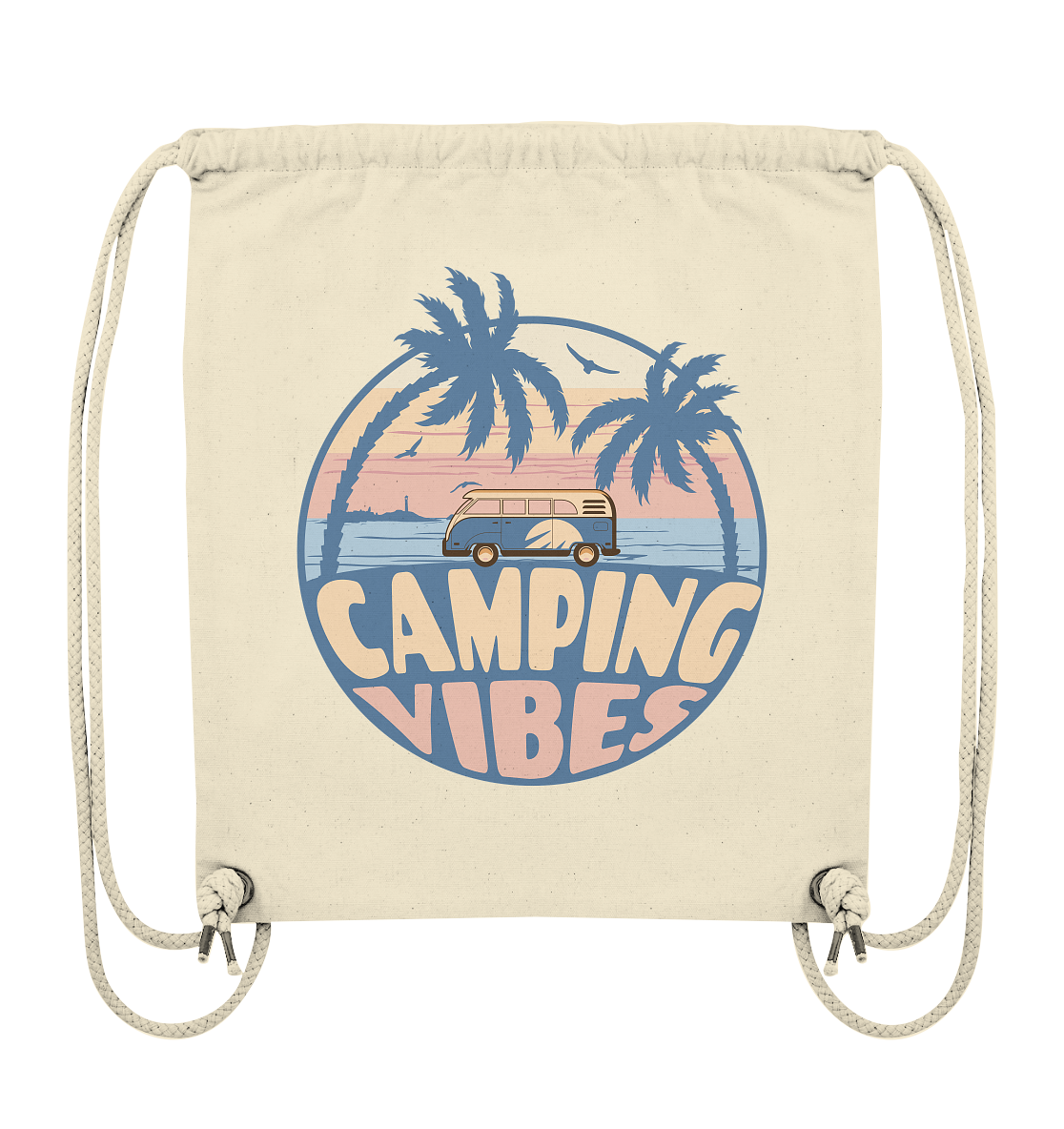 Camping Vibes - Organic Gym-Bag