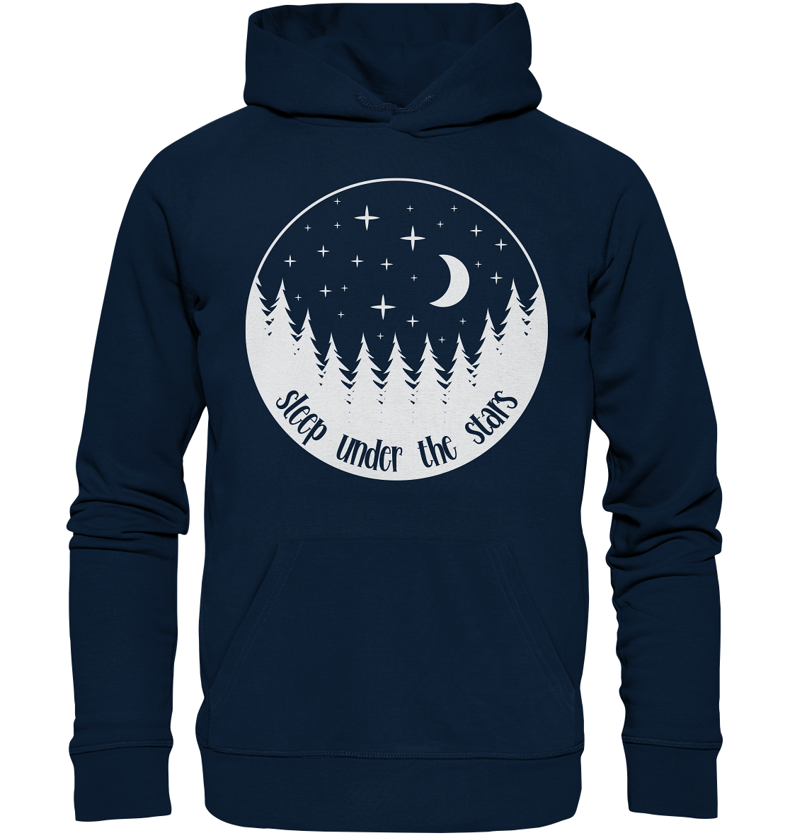Sleep under the stars - Organic Hoodie