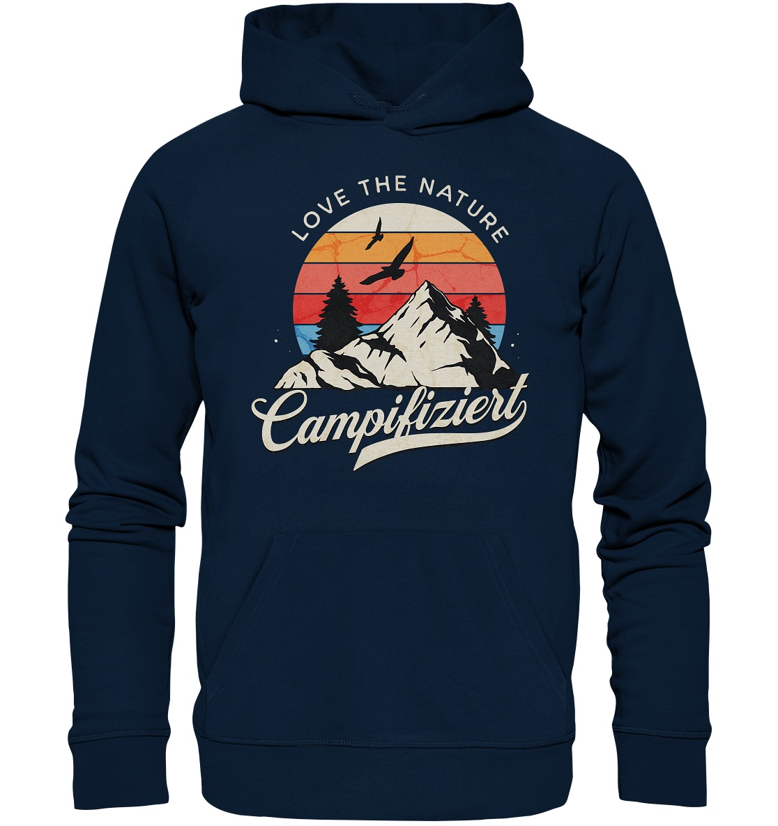campifiziert - love the nature - Organic Hoodie