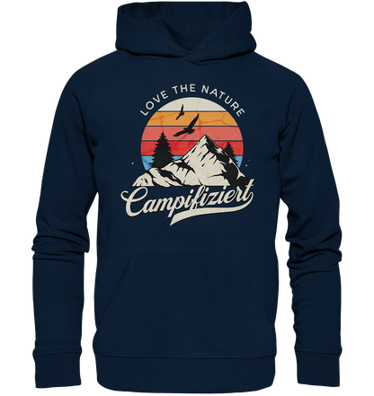 campifiziert - love the nature - Organic Hoodie