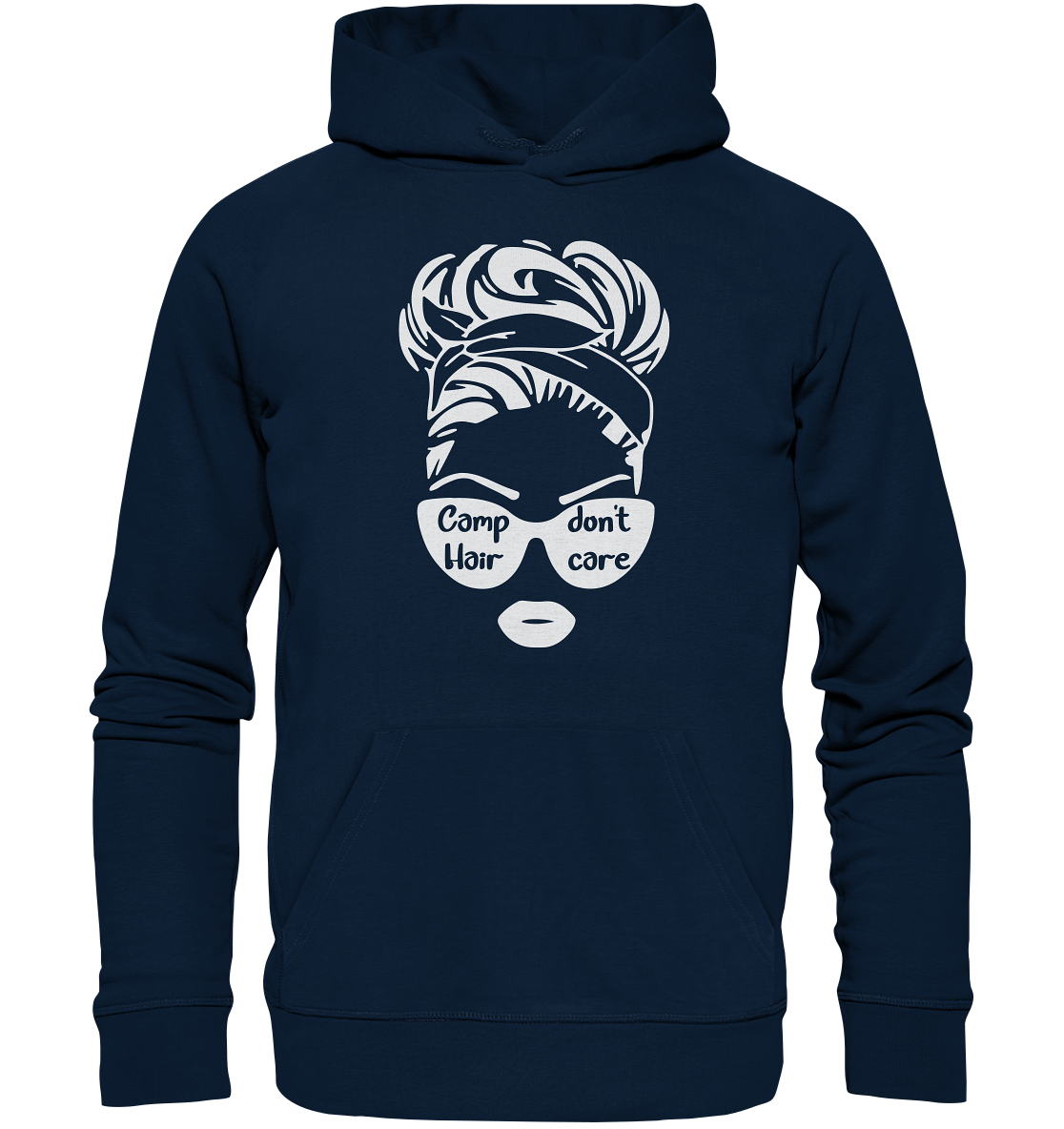 Camp Hair don't care - Organic Hoodie