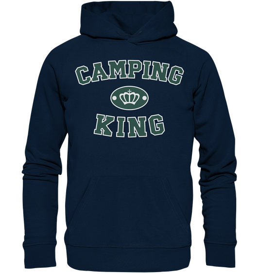 Camping King Krone - Organic Hoodie