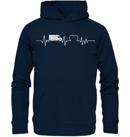 WoMo Herzschlag - Organic Hoodie