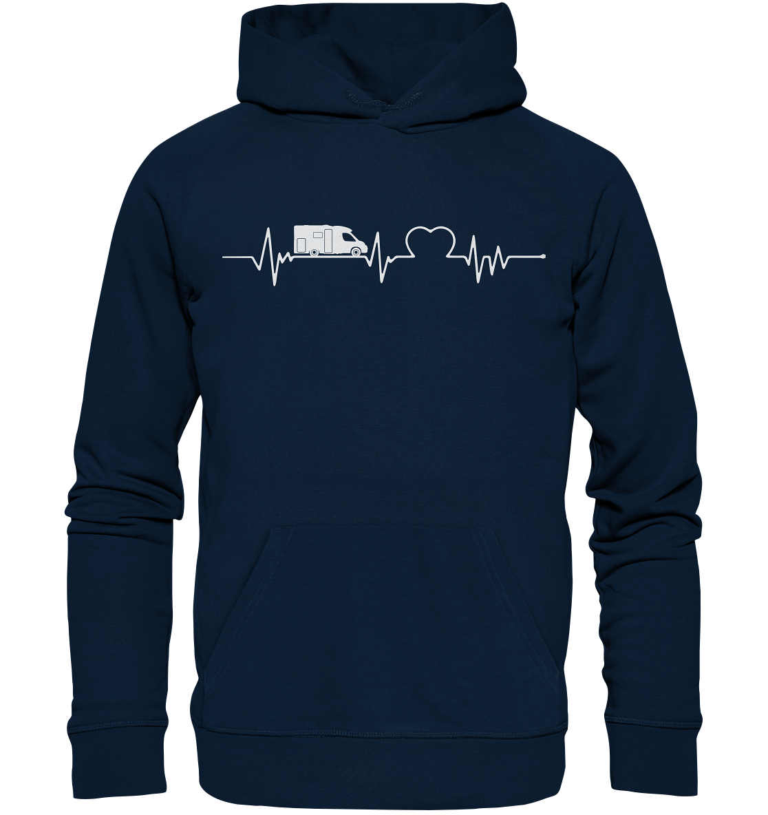 WoMo Herzschlag  - Organic Hoodie