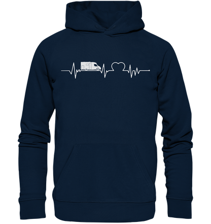 WoMo Herzschlag  - Organic Hoodie