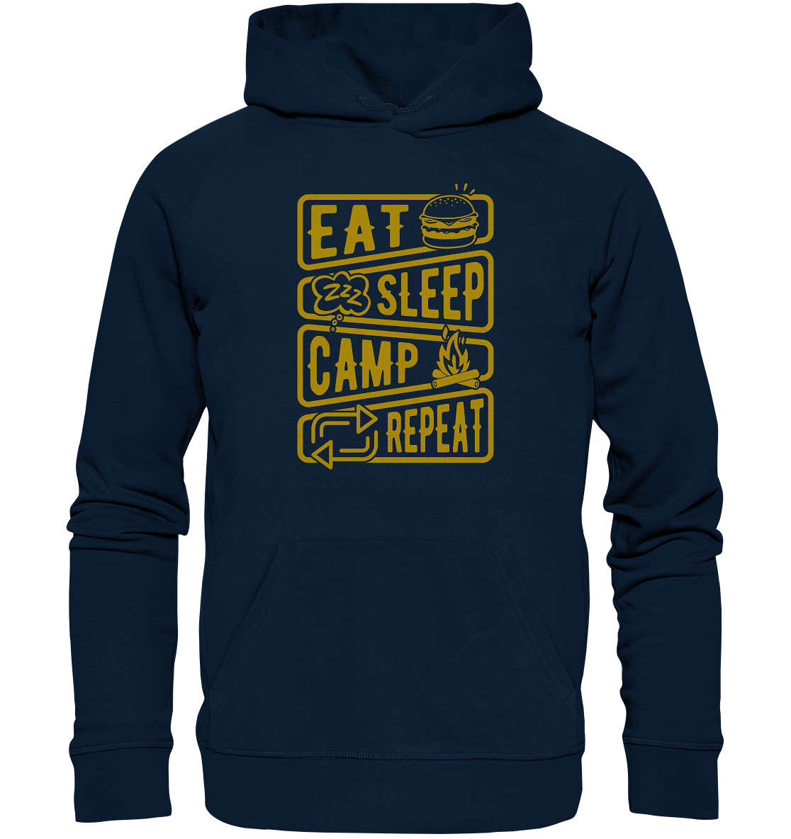 eat.sleep.camp.repeat#2 - Organic Hoodie