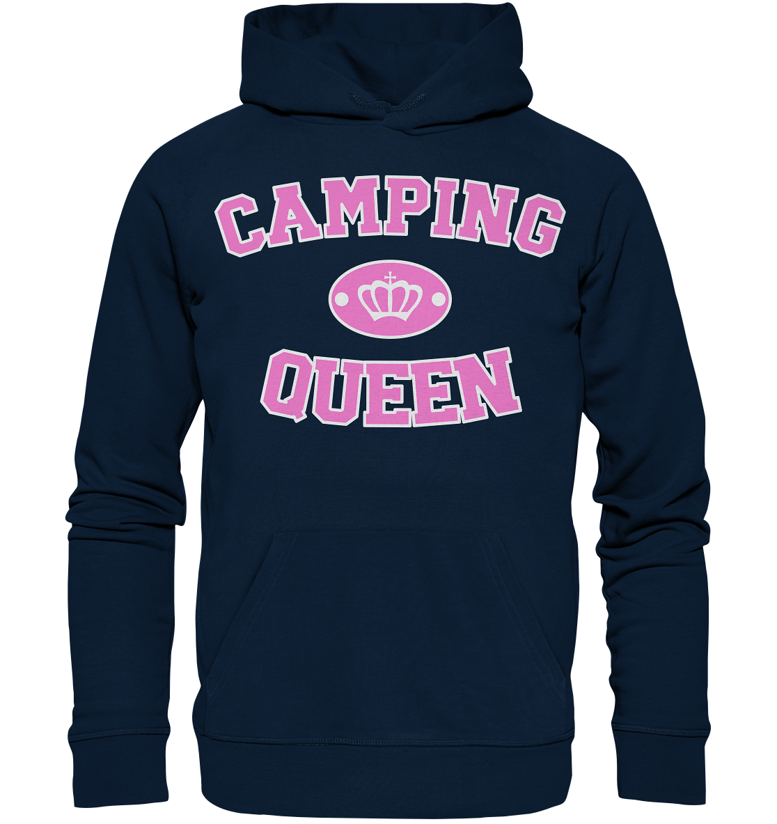 Camping Queen Krone - Organic Hoodie