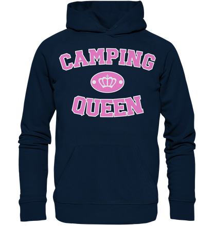Camping Queen Krone - Organic Hoodie
