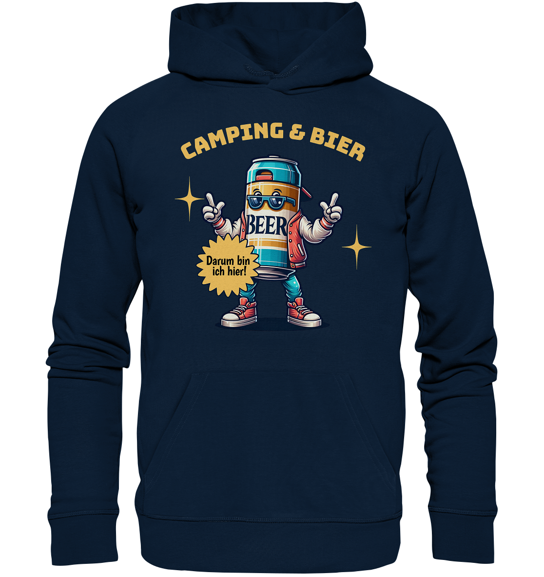 Bierdose - Organic Hoodie