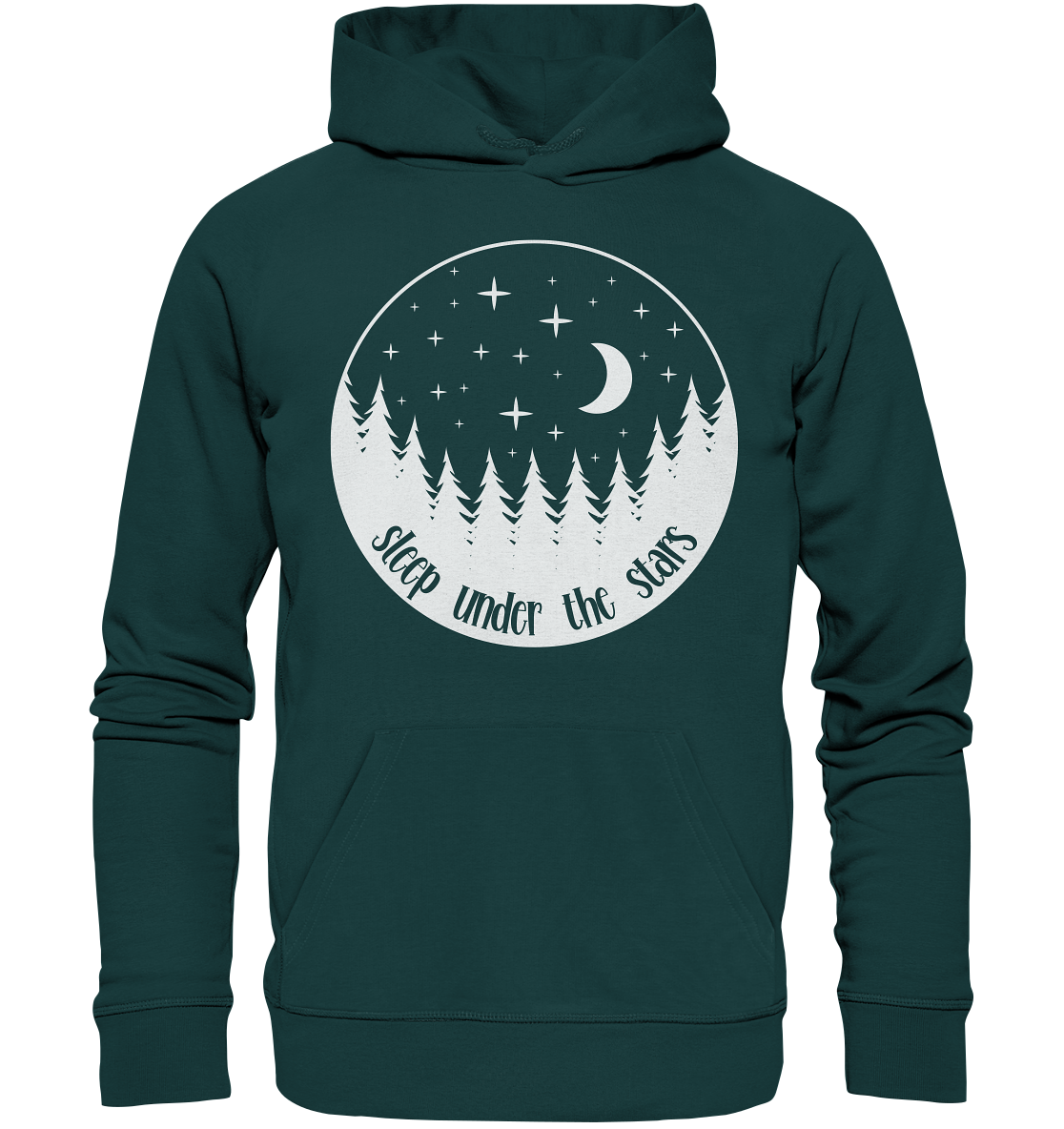 Sleep under the stars - Organic Hoodie