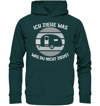 Ich ziehe was grau - Organic Hoodie