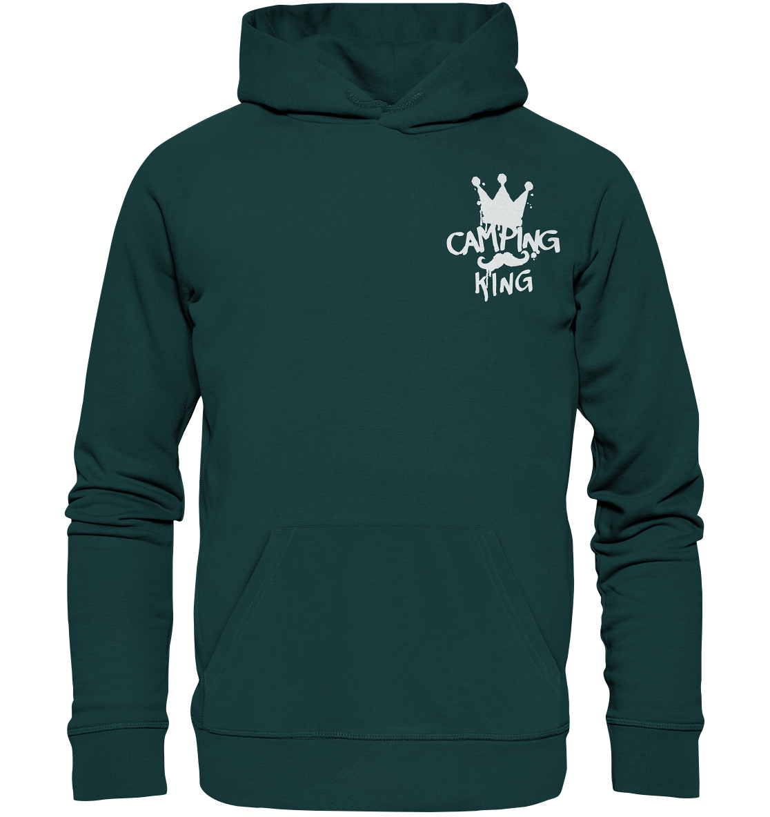 Camping King Krone - Organic Hoodie