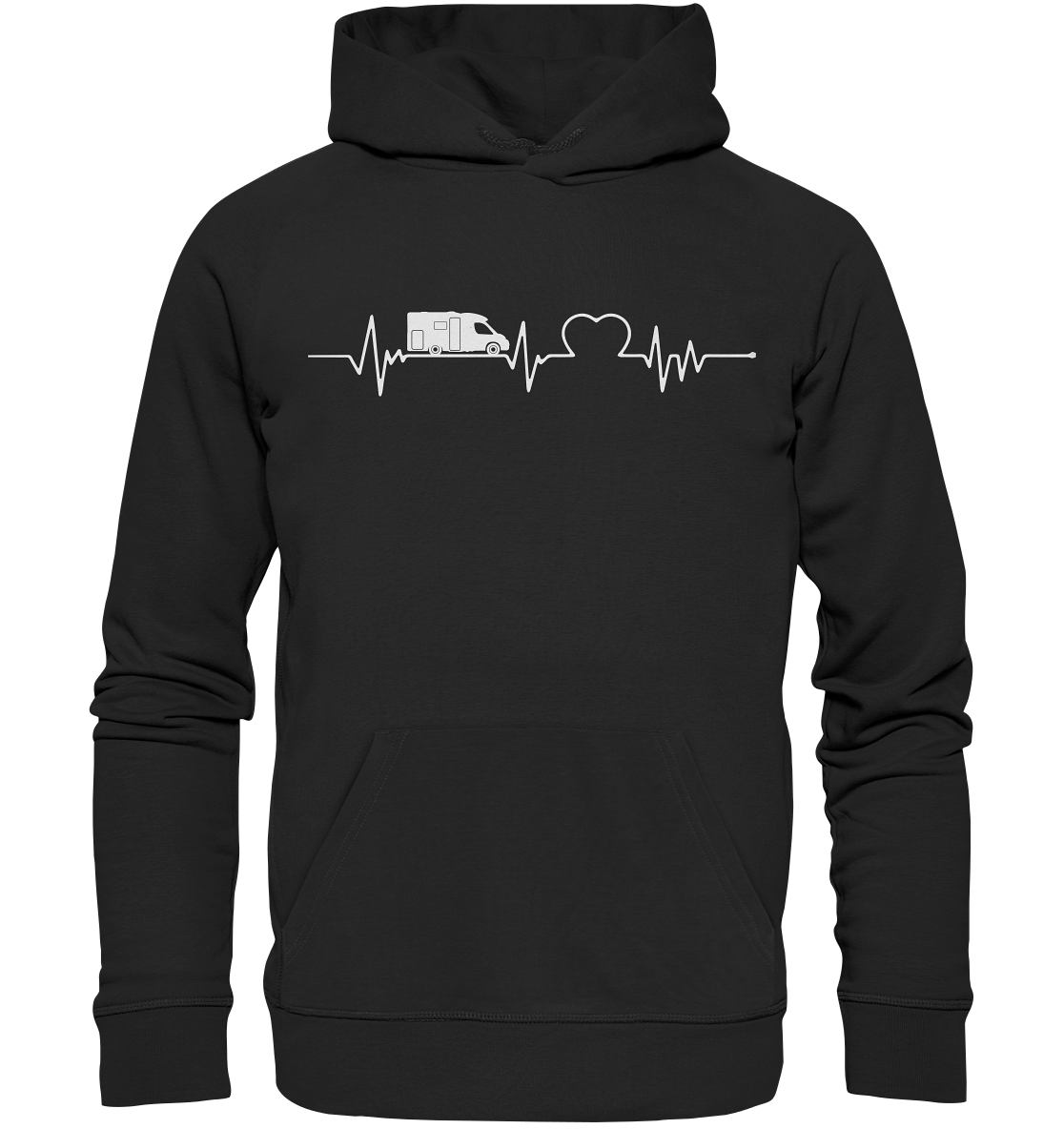 WoMo Herzschlag  - Organic Hoodie