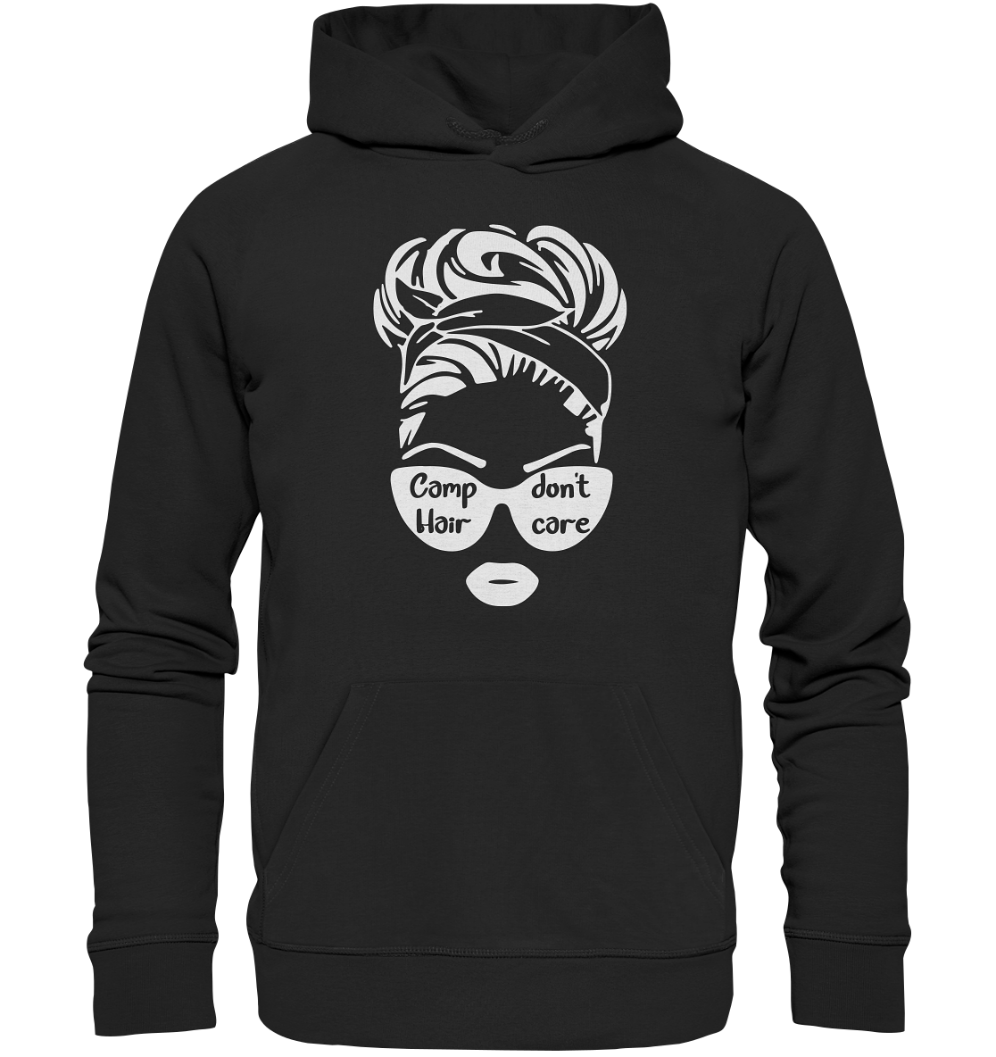 Camp Hair don't care - Organic Hoodie