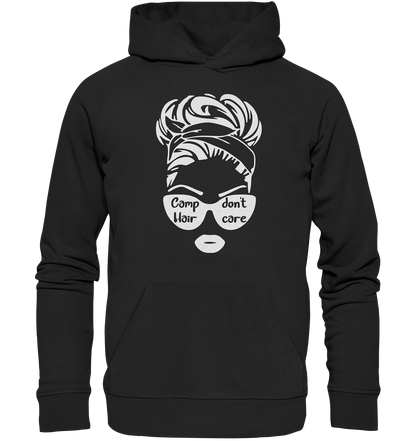 Camp Hair don't care - Organic Hoodie