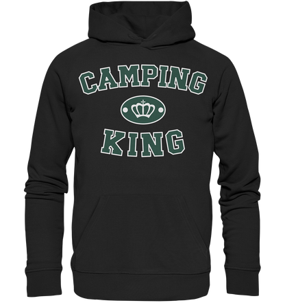 Camping King Krone - Organic Hoodie