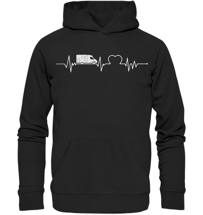 WoMo Herzschlag - Organic Hoodie