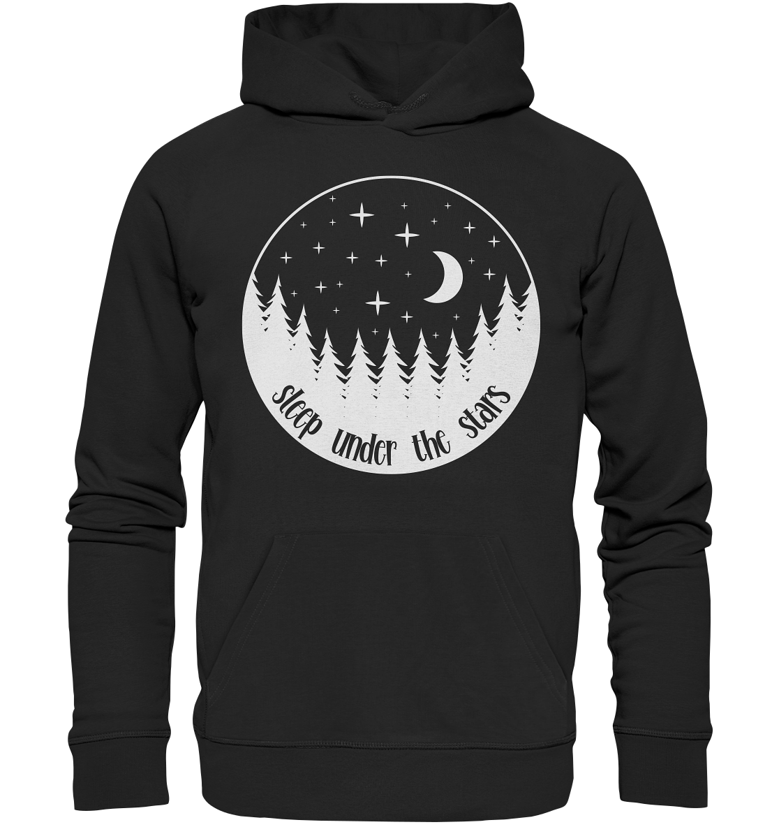 Sleep under the stars - Organic Hoodie