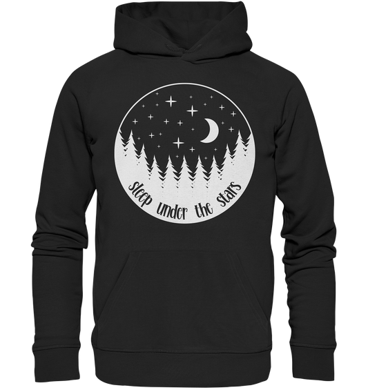 Sleep under the stars - Organic Hoodie