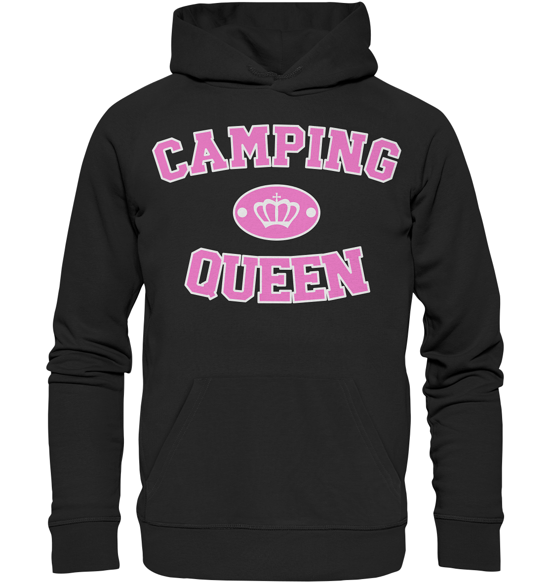 Camping Queen Krone - Organic Hoodie