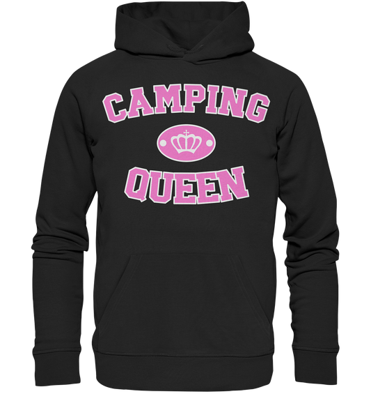 Camping Queen Krone - Organic Hoodie
