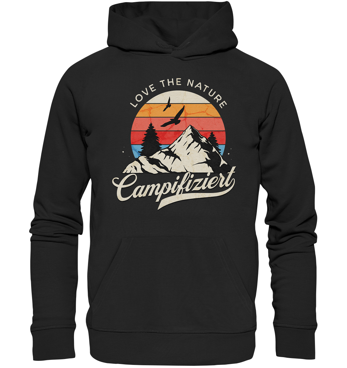 campifiziert - love the nature - Organic Hoodie