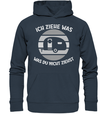 Ich ziehe was grau - Organic Hoodie