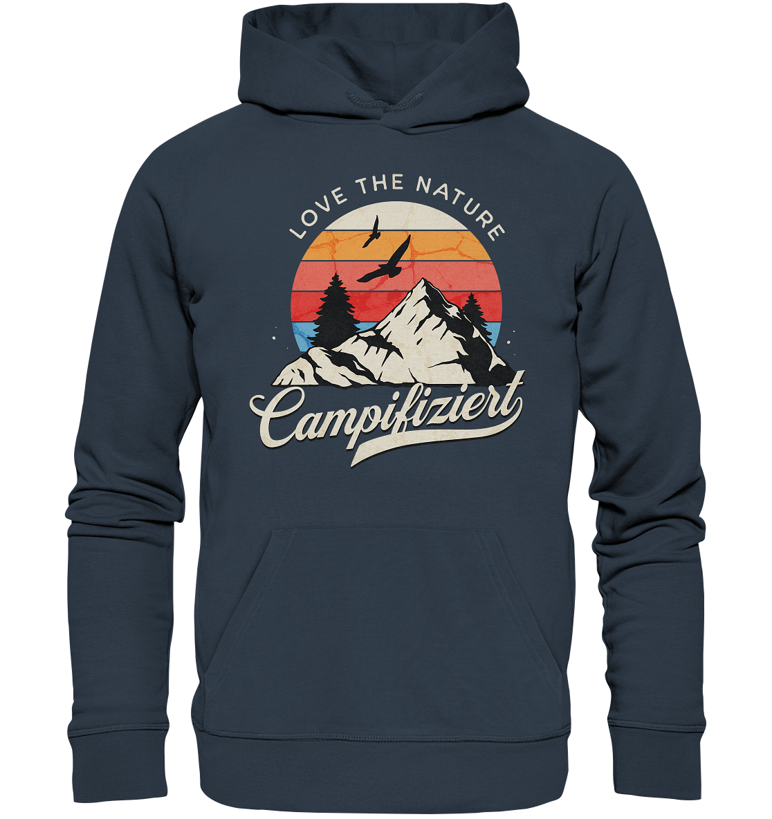 campifiziert - love the nature - Organic Hoodie