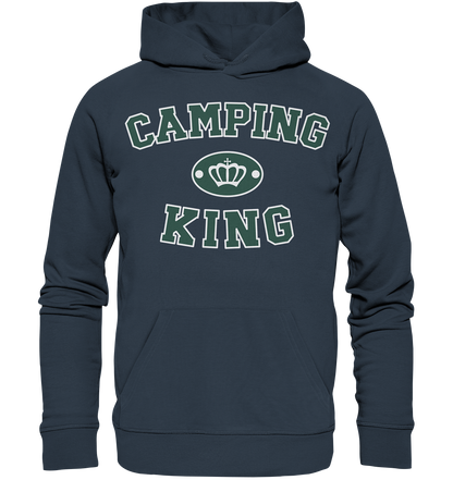 Camping King Krone - Organic Hoodie