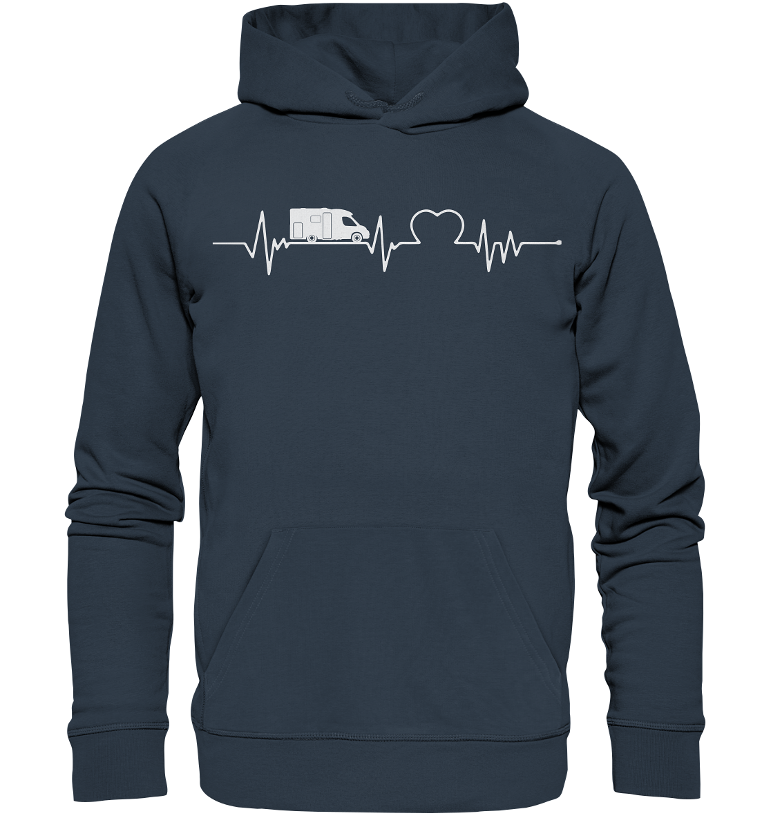 WoMo Herzschlag - Organic Hoodie