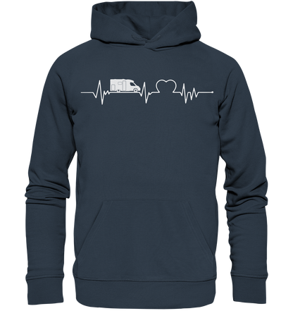 WoMo Herzschlag - Organic Hoodie