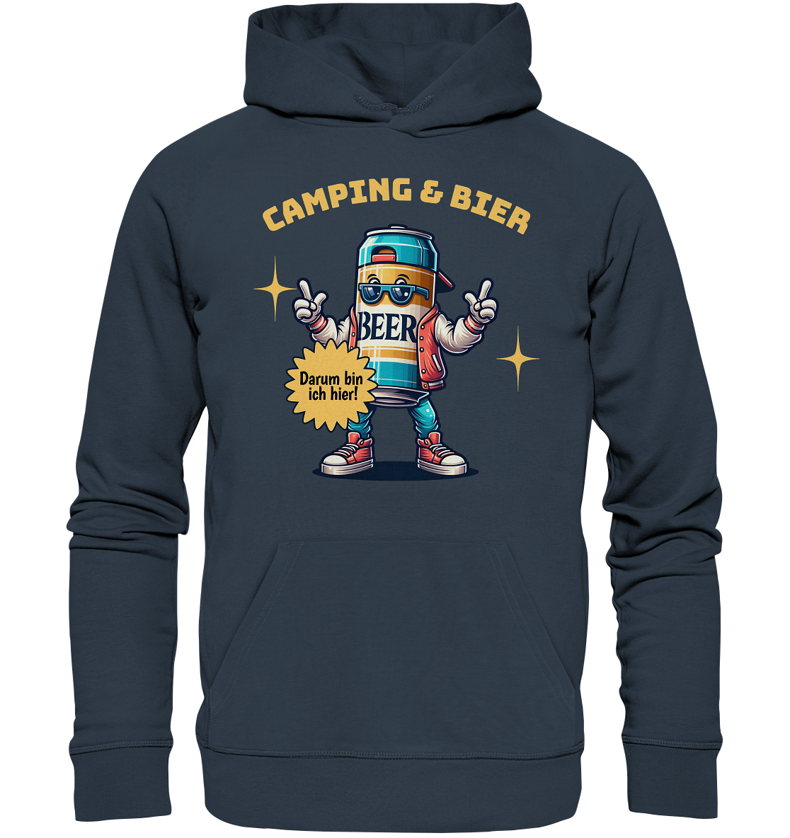 Bierdose - Organic Hoodie