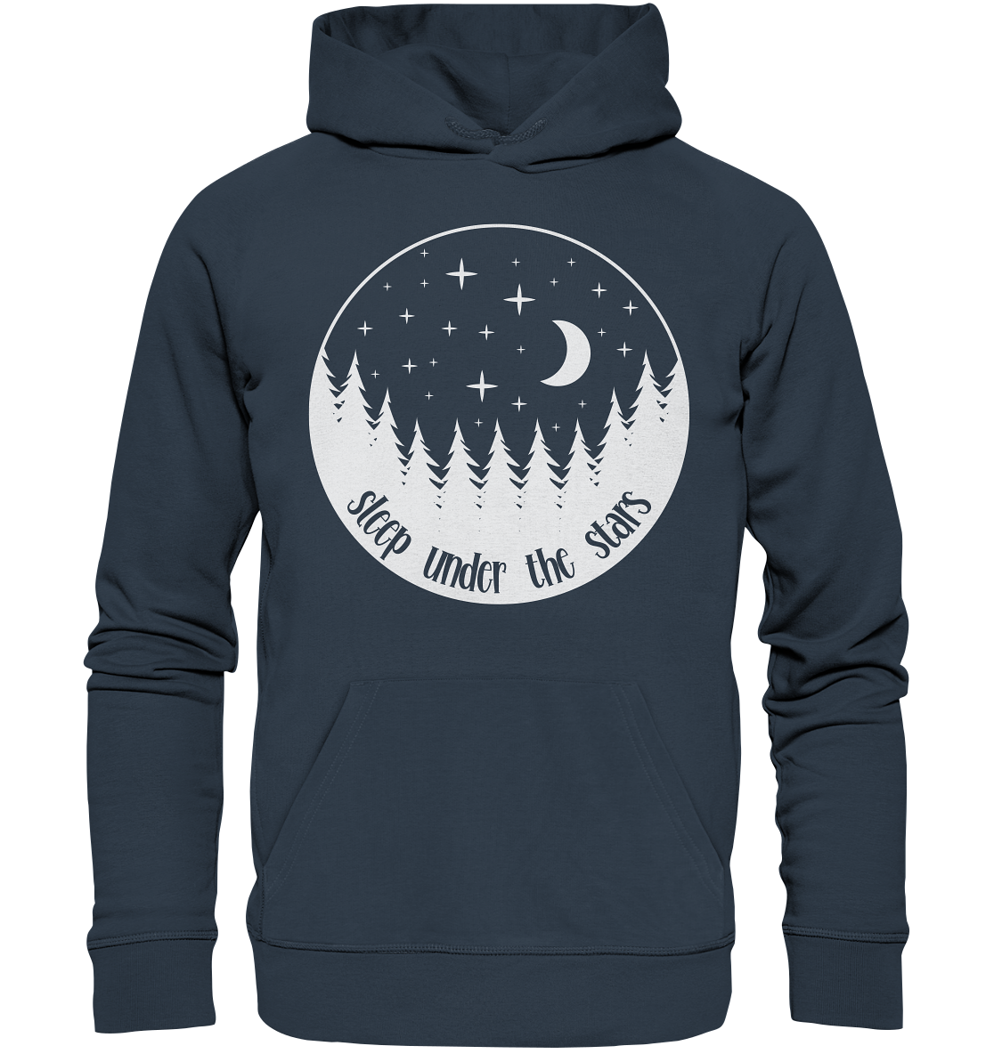 Sleep under the stars - Organic Hoodie